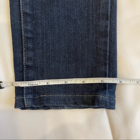 Fidelity Scoop Low Waist Skinny Viper Rinse Jeans - Picture 3 of 8